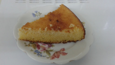 Bolo de farinha de milho