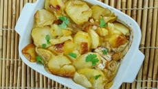 Salada de bacalhau com batata