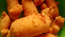 Croquete delícia fácil de queijo