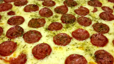 Massa de pizza italiana