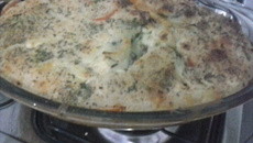 Torta salgada indiana