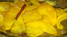 Doce de laranja gigante