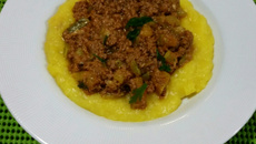 Carne moída com abobrinha