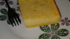 Bolo de fubá cremoso