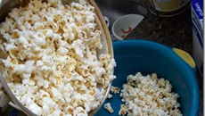 Pipoca salgada da tia Angélica