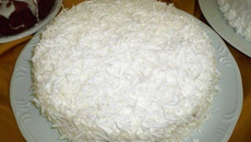 Bolo gelado de Ano Novo