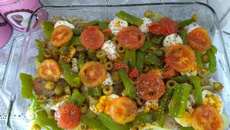 Peixelhoada filé de peixe com batatas