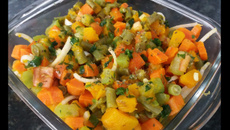 Salada cozida completa