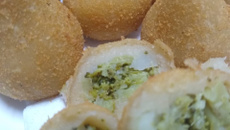 Coxinhas de brócolis