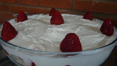 Merengue de Morango