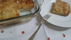 Torta de banana ou maçã