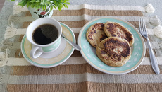 Panqueca de banana (fit)