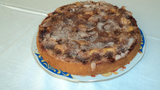 Bolo fácil de banana