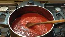 Molho de tomate caseiro