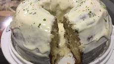 Bolo de limão no liquidificador da Taila