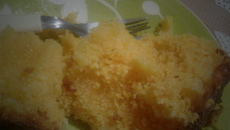 Bolo de milho (com farinha de polenta)