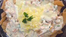 Penne ao molho Gorgonzola