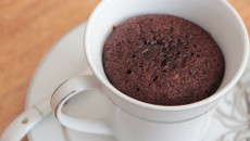 Bolo de caneca low carb