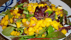 Salada de manga