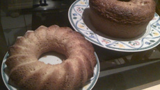 Bolo simples de fubá