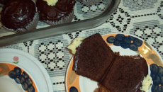 Cupcake de chocolate