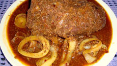 Picanha temperada com vinho tinto seco na pressão