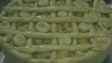 Torta salgada de frango