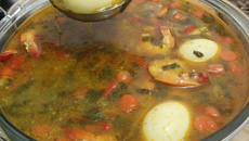 Caldo de camarão