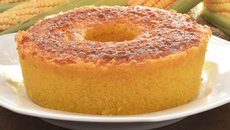 Bolo de milho para celiacos
