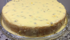 Bolo gelado de maracujá