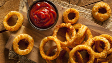 Onion rings de bar