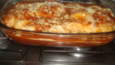 Frango simples à Parmegiana