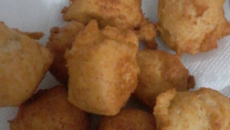 Bolinho de chuva salgado