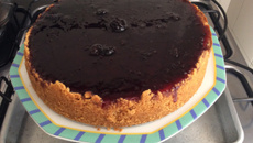 Cheesecake de geléia