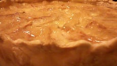 Torta de Maçã com Creme