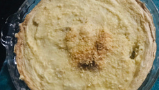 Torta de batata de micro-ondas