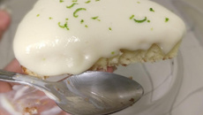 Bolo de chocolate branco