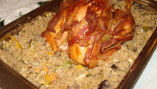 Farofa de arroz