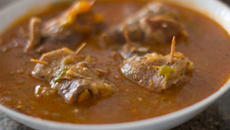 Bife a rolê na panela de pressão