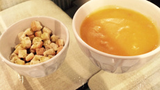 Sopa de legumes com frango