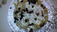 Miojo doidim (ao molho, branco, alho e carne e sol)