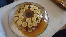 Bolo de casca de banana