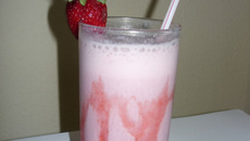 Milk Shake de Morango
