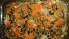 Filé de peixe ao forno