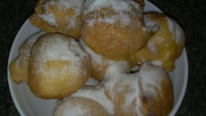 Bolinho de chuva sequinho