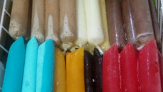 Sacolé (geladinho, chupchup, dindin) deliciosos!