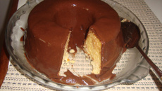 Bolo sem glúten trufado da Dadinha