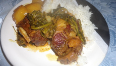 Costela com batatas da Cris