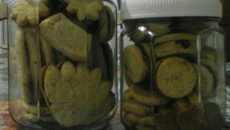 Biscoitos amanteigados