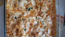 Macarrão na panela de pressão